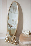HomeRoots Decor Transitional Gold Mirror for Living Room, Bedroom