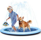 Non-Slip Splash Pad for Kids and Dog