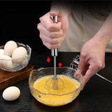 Stainless Steel Semi-Automatic Whisk