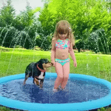 Non-Slip Splash Pad for Kids and Dog