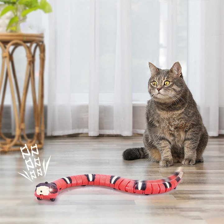 Trend Lency Smart Sensing Snake Electron Interactive Cat Toys