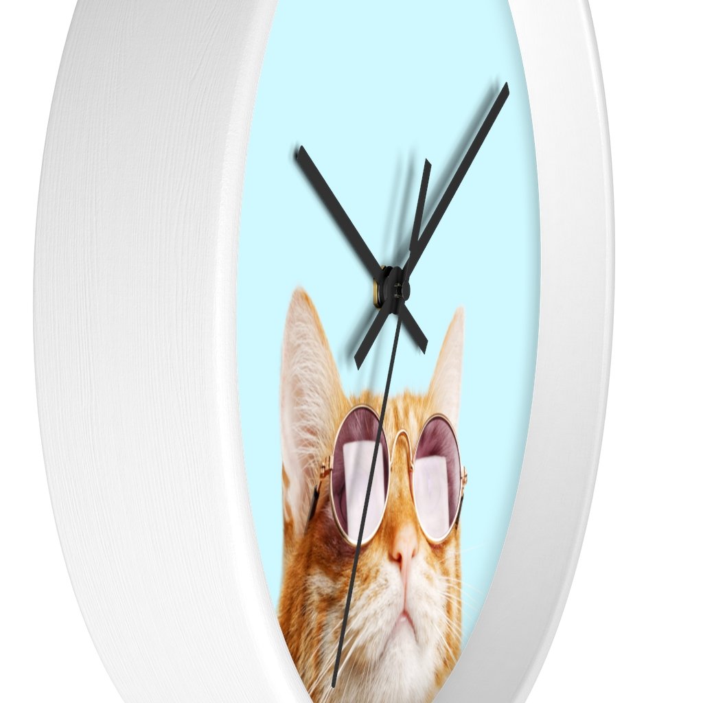 Cat is Alway's Right Wall clock