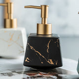 260ml Bathroom Luxury Ceramic Marble Marble Soap Dispenser Shower Gel