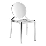17.5" X 18" X 31.9" 2 Pcs Ss Dining Chair