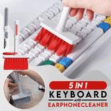 5 In 1 Keybaord & Earphone Cleaning Tools Kit