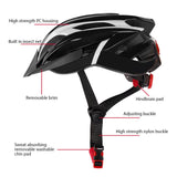 Lightweight Bike Helmet Cycling Helmet Adjustable with Light for Adult