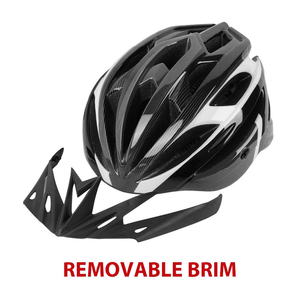 Lightweight Bike Helmet Cycling Helmet Adjustable with Light for Adult