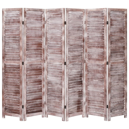 3-Panel Room Divider White 41.3"x64.7" Wood