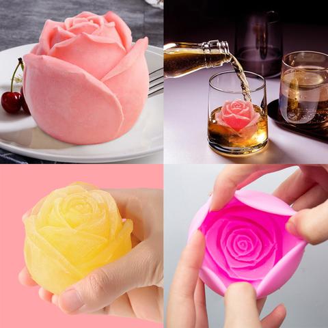 Rose Ice Cube Silicone Mold