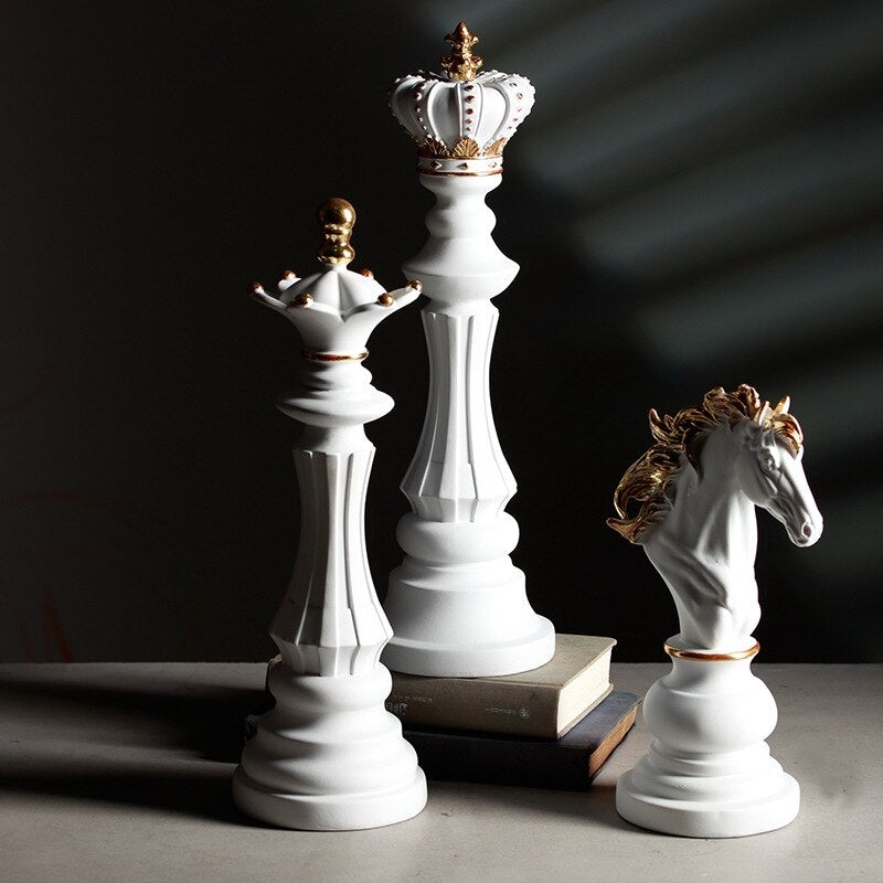 Chess Statue Home Décor