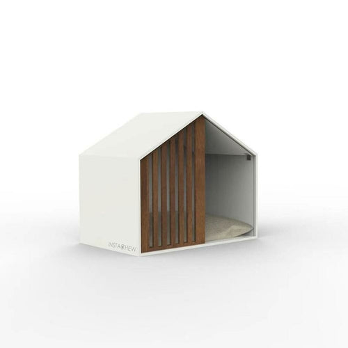 INSTACHEW ENKEL PET HOUSE (Black & White), Modern Design, Durable