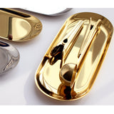 Golden Stainless steel Coffee Clip