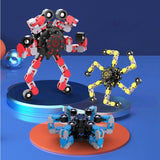 Spyderbot Fidget Transformable Chain Spinner Toy