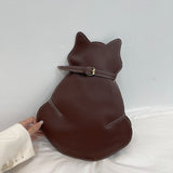 Cat Shaped Women's Crossbody Bag