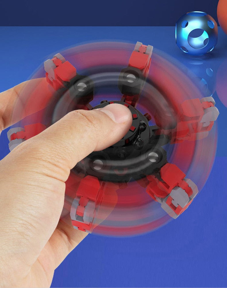 Spyderbot Fidget Transformable Chain Spinner Toy