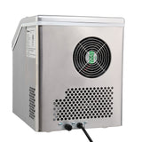 120W/40Lbs/115V/60Hz Stainless Steel Ice Maker
