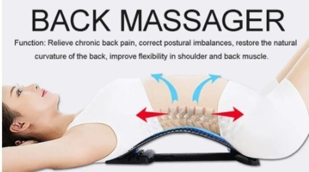 Multiple Level Lumbar Support Massage Stretcher
