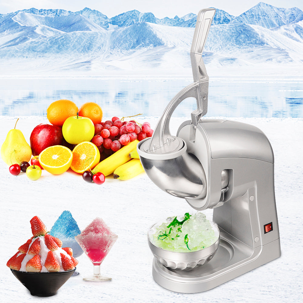 120V 350W Commercial Removable Dual Blades Electric Ice Crusher