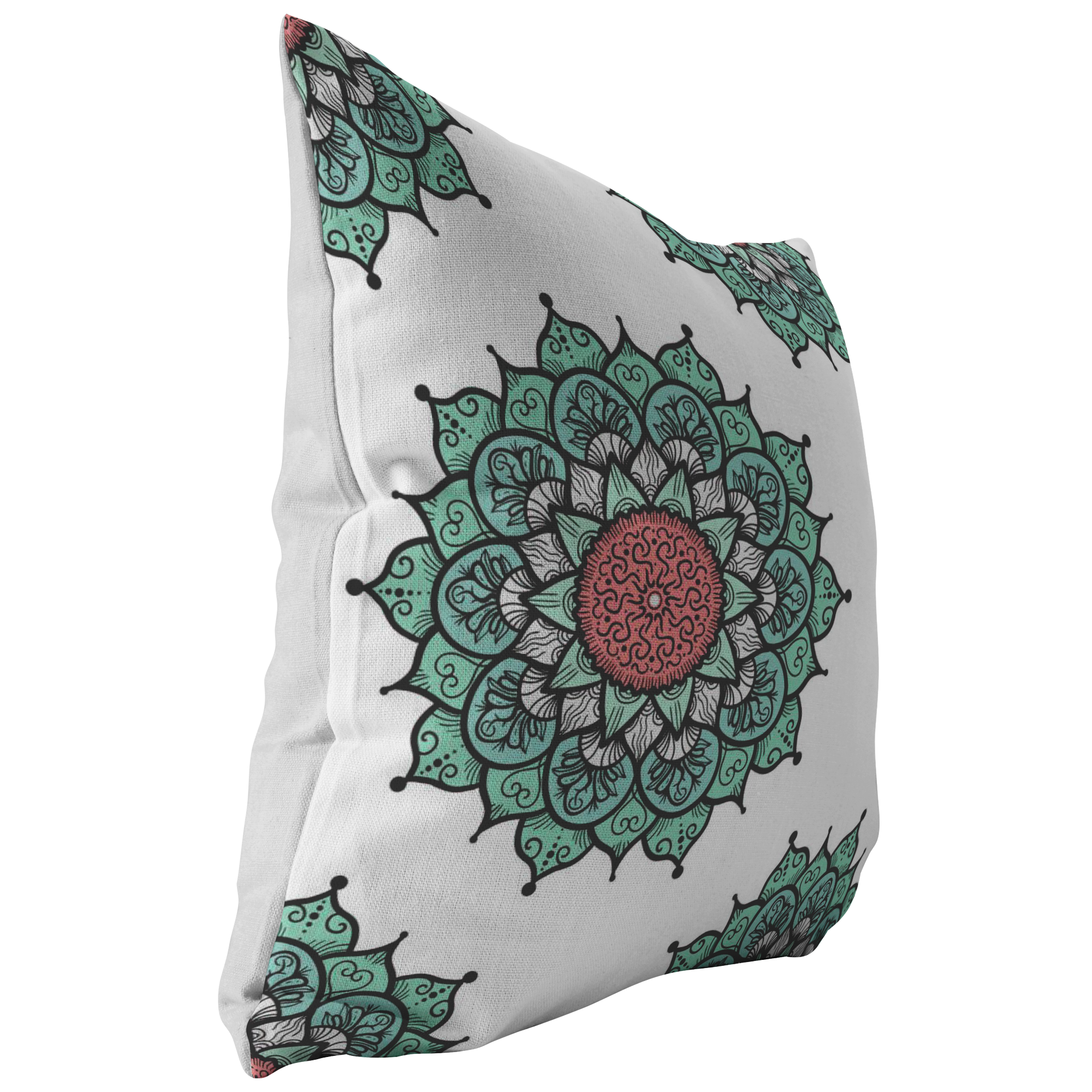 Moroccan Style Mandala Pillow