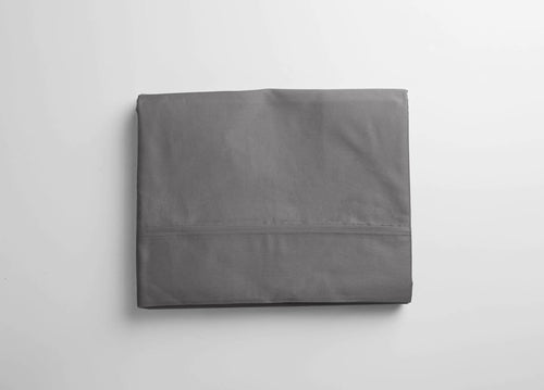 100% Supima Cotton, 500 Thread Count Sateen Solid Flat Sheet