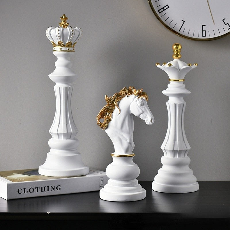 Chess Statue Home Décor