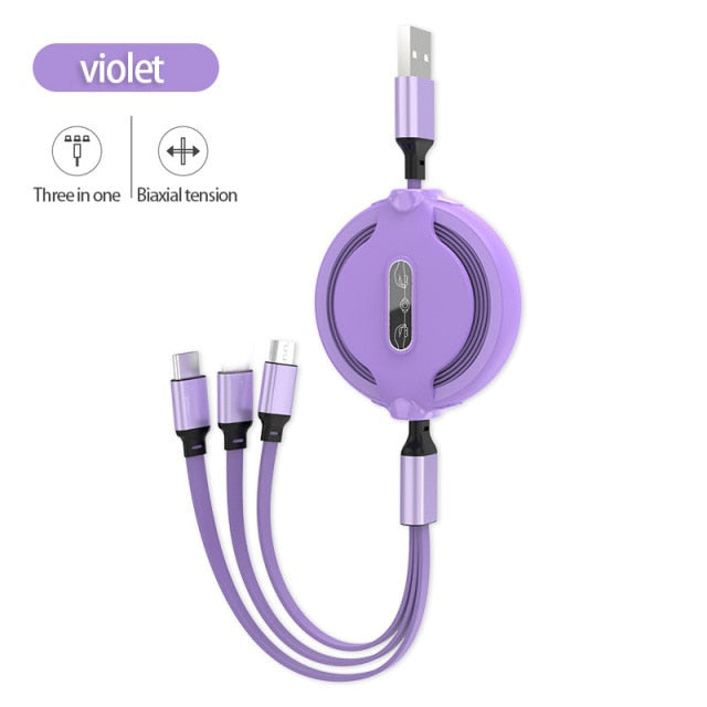 3in1 Mobile Charging Cable