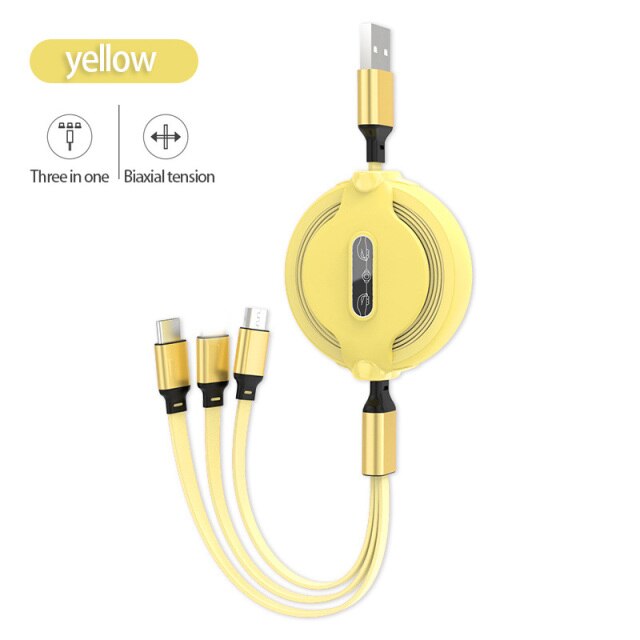 3in1 Mobile Charging Cable