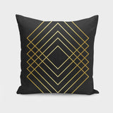 Minimalist and golden art I Cushion/Pillow